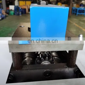 China Factory Direct Sale 1.2mm Air Duct Pittsburgh Lockformer Forming Machine for Sale thumbnail-5