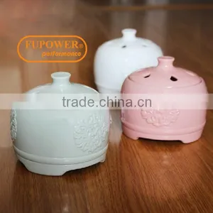 Hot Selling Chinese Craftmanship Ceramic ELECTRIC AROMATHERAPY ESSENTIAL OIL BURNER/DIFFUSER thumbnail-1