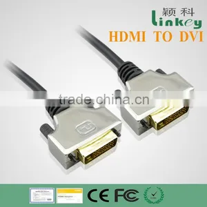 Hot Sell 2012 Gold Plated Connector DVI Cable thumbnail-1