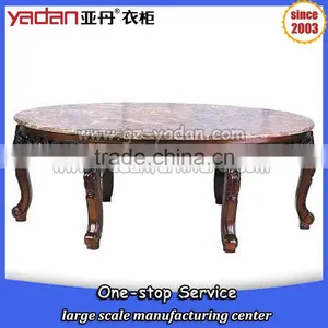 Heavy Duty Marble Coffee Table, Sofa Center Table,high End Wooden Tea Table With Drawers Quality Choice thumbnail-6