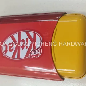 3-cigars Tin Humidor Robusto Tin Box Chocolate Packing Tin Box thumbnail-1