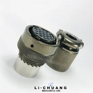 MS Series Circular Connector Plug Socket MS3116F14-19P MS3116F14-19S thumbnail-4