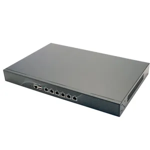 1U Rack Mount Network Hardware Computer Intel Celeron J6412 4-Core CPU 6 RJ45 2.5Gbe LAN Firewall/Router/VPN PfSense PC thumbnail-2