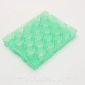 Green Vacuum Forming Plastic Blister Trays Thermoformed Blister Packaging Trays thumbnail-2