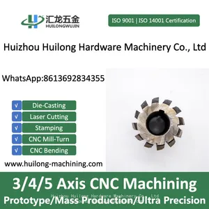 Aluminum Stainless Steel High Precision Custom Made CNC Milling Turning Machining Part for Industrial Robot and Ectrical Products thumbnail-1