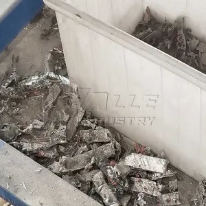 Industrial Double Shaft Scrap Metal Shredder Crusher for Recycling Waste Car/Metal Drum thumbnail-4