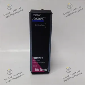 Foxboro FBM202 P0926EQ 8-Channel Isolated Input Module thumbnail-1