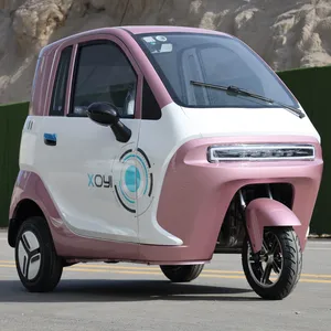 High Quality Passenger Transport Electric Tricycle 3 Wheel Electric Mini Side Car thumbnail-4