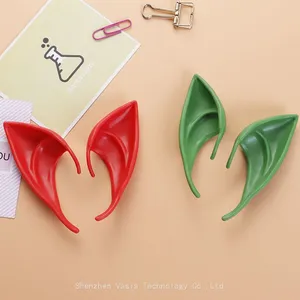 Vampire Themed Elf Ears - Pointed Latex for Halloween & Cosplay Decor thumbnail-3