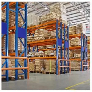 Industrial Heavy Duty Storage Shelves Stacking Units Metal Warehouse Pallet Racking thumbnail-2