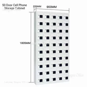 Factory Direct 48 Slots Door Phone Charging Cabinet | for School Classroom Management | With 32A Leakage Protector thumbnail-1