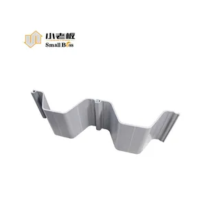 Strong Plastic Sheet Pile U Type Seawall Retaining Wall PVC Sheet Pile Vinyl Sheet Piling for Water Control Solution thumbnail-1