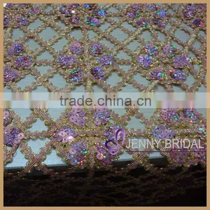 TL001A Made-in China Chemical Lace Cheap Wedding Table Overlay thumbnail-6