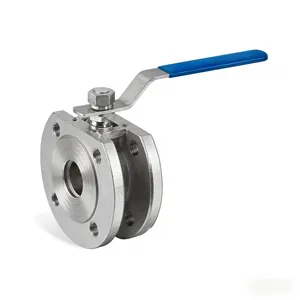 DIN3357 PN16 Wafer Ball Valve | Compact Stainless Steel Industrial Ball Valve Manufacturer thumbnail-1