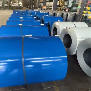 Color Coated Steel Coil PPGL Prepainted Galvalume Steel Coil thumbnail-3