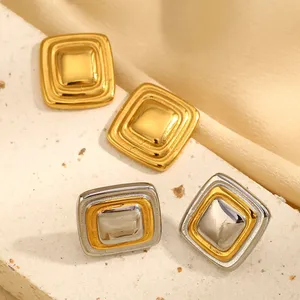 Factory Direct Stainless Steel Earrings Wholesale, Low MOQ 50 Pairs, 1-Year Warranty, Fast Shipping Worldwide thumbnail-3