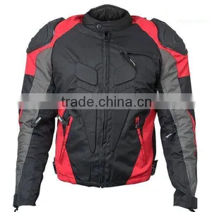 Mens Armored Race Motorcycle Jacket thumbnail-1