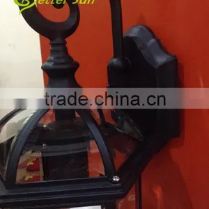 Aluminum Lantern Outdoor Solar Wall Light 110V/Exterior Lighting Fixture thumbnail-5
