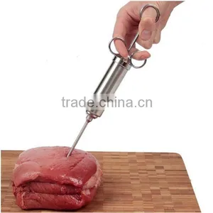 Stainless Steel Barbecue Meat Injection Needle thumbnail-2