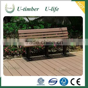 Wood Plastic Composite Wpc Bench Slats for Garden thumbnail-2