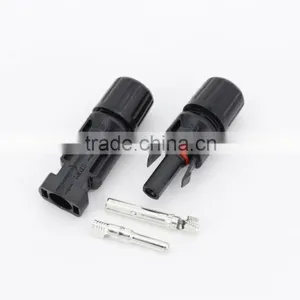 MC4 Amorphous Solar Panel Connector,Male and Female Plug,Waterproof Connectors,PV Connector, TUV Certification thumbnail-1