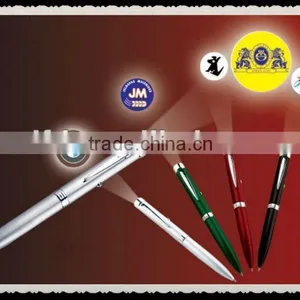 ColorfuL Light Projector Pen Wih Logo Led Pen Lamp to Promotion and Advertising thumbnail-1