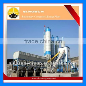 HZS120: Stationary Concrete Mixing Plant (120m3/h) thumbnail-1