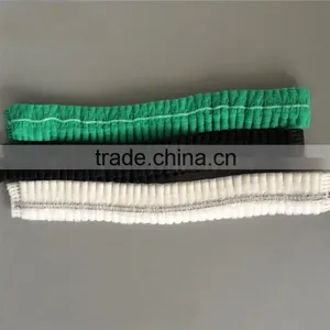 Disposable Nonwoven Mob Cap / Bouffant Cap / Hair Nets CE ISO FDA thumbnail-1