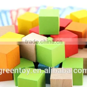 Wooden Educational Toy Blocks Wooden Cubes thumbnail-1