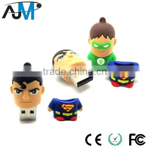 Hot ! Spiderman Usb Flash Drive Batman Usb 8g 16g 32g Robot Usb Stick thumbnail-3