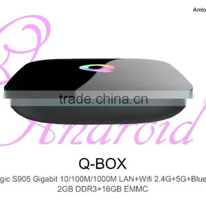 Vensmile 2016 Best Selling Products Q Box Android 5.1 Amlogic S905 Quad Core 16gb Amlogic S905 tv Box thumbnail-6