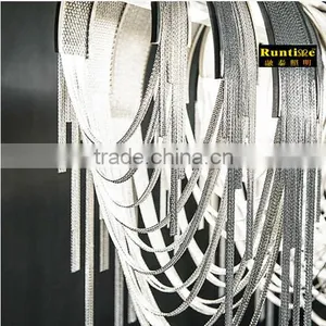 E14 Pendant Lamp Light Bulb Lobby Hotel Decoration Chandelier Light RT 003D thumbnail-5