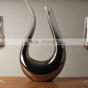China Supplier Home Decor Portable Glass Wine Carafe thumbnail-6