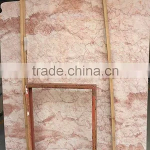 Polished Rose Cream Marble Slab thumbnail-4