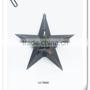 LC-78043 Wholesale Home Decorative Iron Metal Classical 3 Star Home Art Decor thumbnail-3
