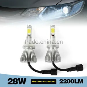 2 Sides 28W 2200LM Led Car Headlight H27 880 881 thumbnail-1