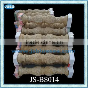 Outdoor Travertine Baluster Pillar thumbnail-1