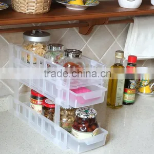 PP 33.4*14*6 High Quality Kitchen Storage Box/storage Rack thumbnail-4