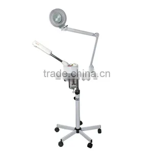 2In1 5X Magnifying Lamp Ozone Salon Mini Facial Steamer thumbnail-1
