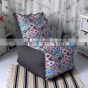 Square Single Lounge Bean Bag Sofa Chair thumbnail-5