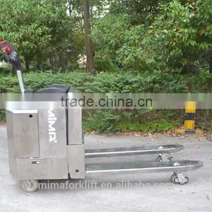 Material Handling Equipment Hot Sales 2 Ton Electric Pallet Truck in South American thumbnail-1