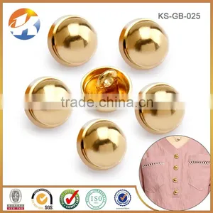 Hot Sales Gold Metal Button For Clothing thumbnail-5