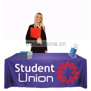 Custom Exhibition Printed TableCloth Printing, Printed Advertising Tablecloth Quality Choice thumbnail-2
