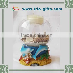 Home Decorative Glass Ball Candle Holder thumbnail-1