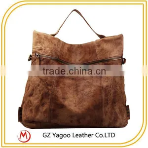 Wholesale Latest Fashion Design Elegance Leather Lady Tote Handbag China thumbnail-5