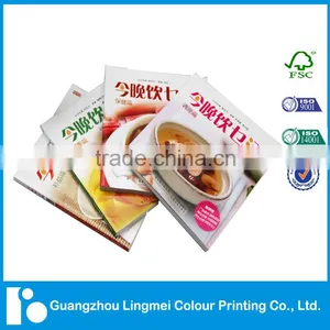 Quality Custom Color Softcover CookBook Professional Printing in China thumbnail-1