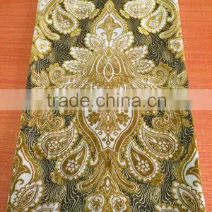 Upholstery Jacquard Velvet Fabric for Sofa Chair Coverings thumbnail-1