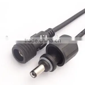 LED Waterproof DC Power Supply Plug Wire, LED Waterproof DC Female/Male DC Power Supply Plug WIre thumbnail-1