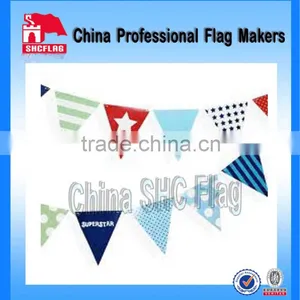 High Quality Birthday Party Wedding Site Decorative Fabric Bunting thumbnail-2