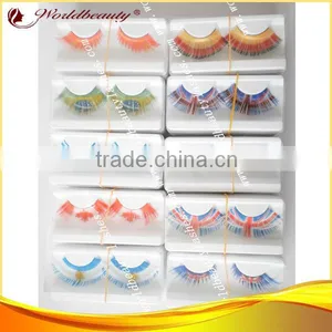 Hot Sell 2014 World Cup Flag False Eyelashes thumbnail-1
